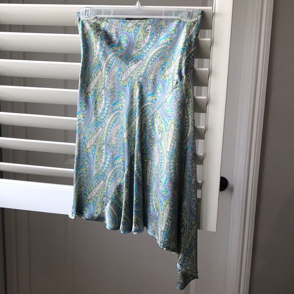 Gorgeous satiny party skirt XS